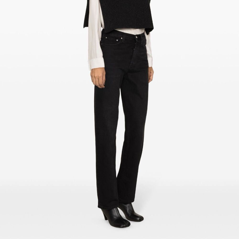Totême Black straight Jeans